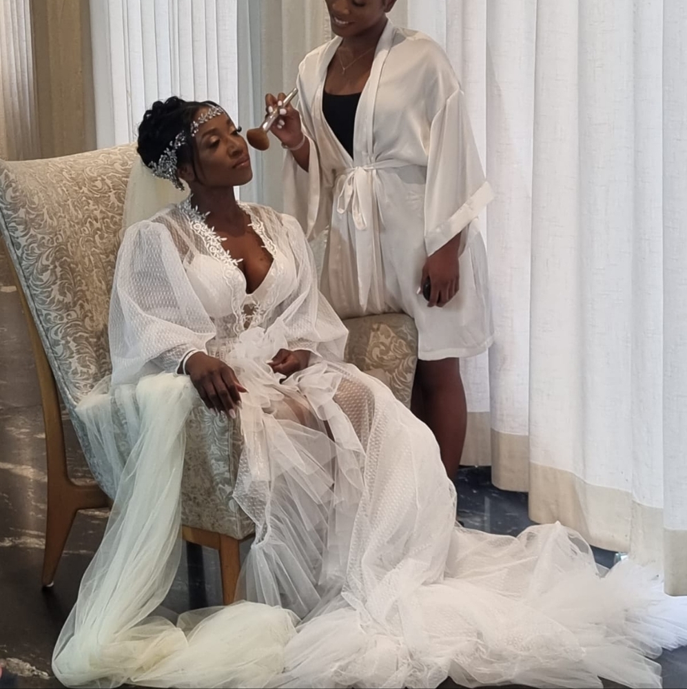 Custom Bridal Robe